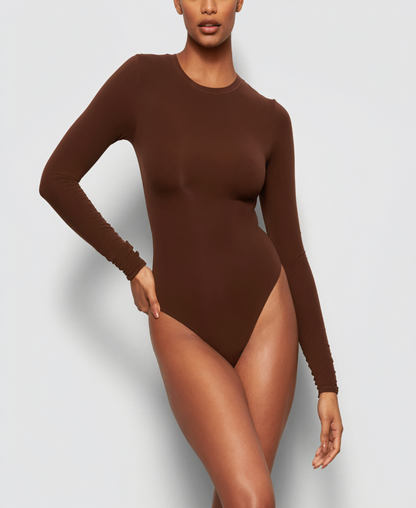 ESSENTIAL CREW NECK LONG SLEEVE BODYSUIT