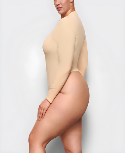 ESSENTIAL CREW NECK LONG SLEEVE BODYSUIT