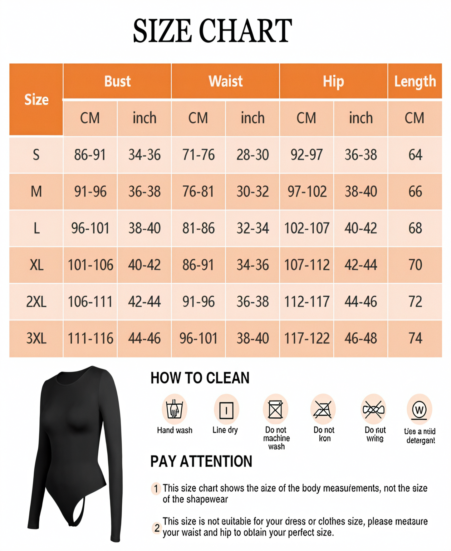 ESSENTIAL CREW NECK LONG SLEEVE BODYSUIT