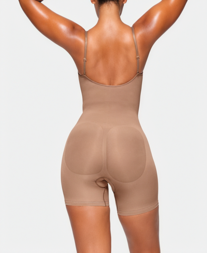 SEAMLESS SCULPT LOW BACK MID THIGH BODYSUIT