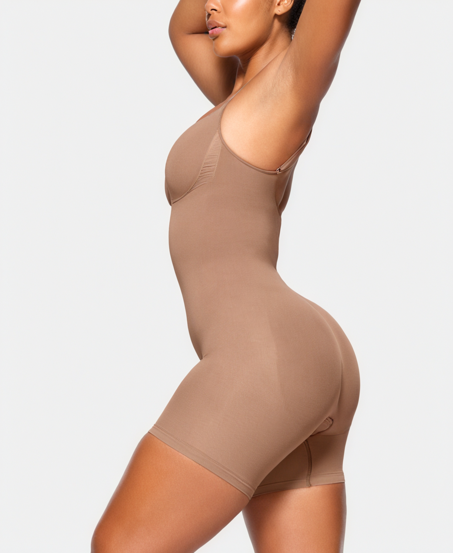 SEAMLESS SCULPT LOW BACK MID THIGH BODYSUIT